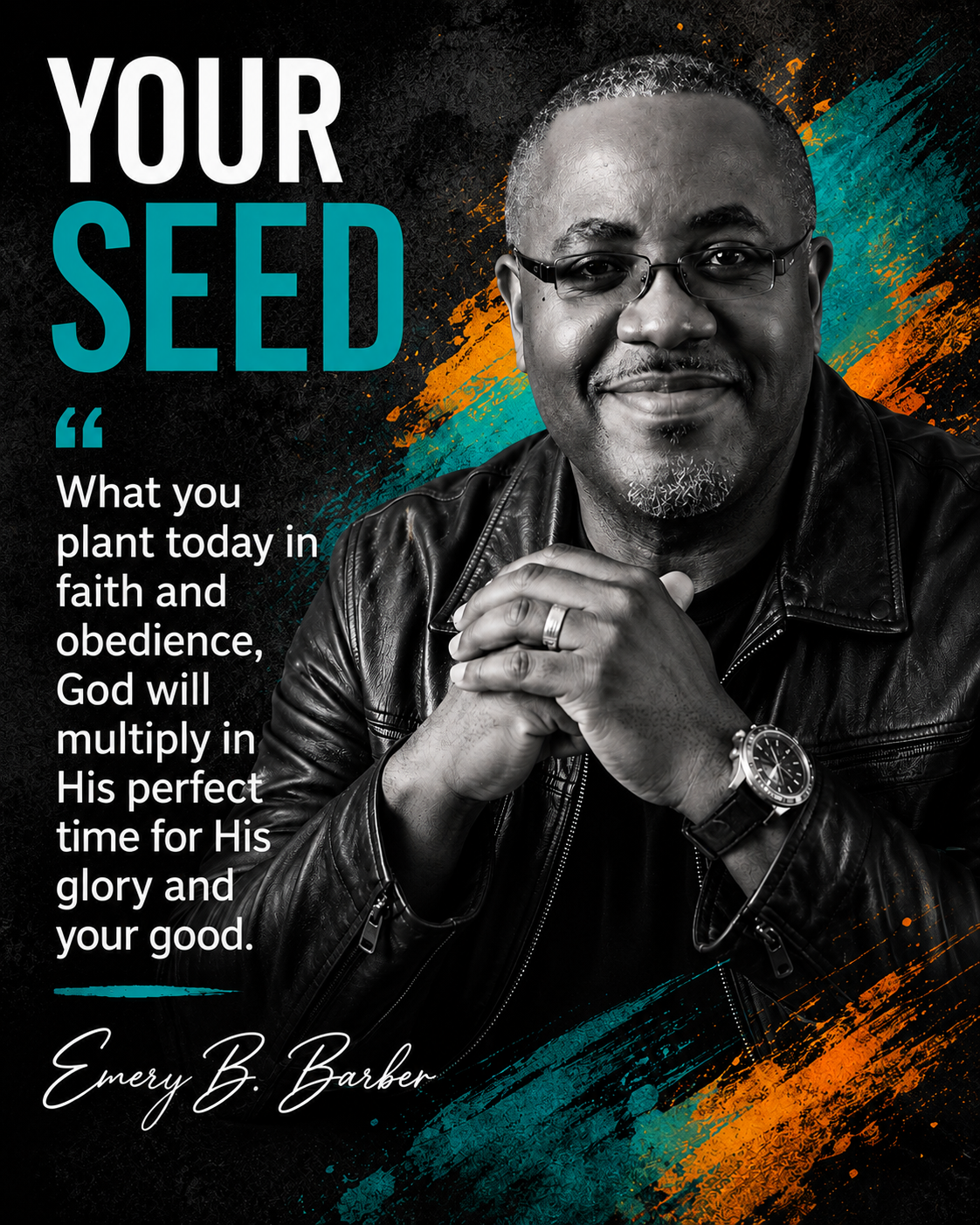 Emery B. Barber leadership teaching visual